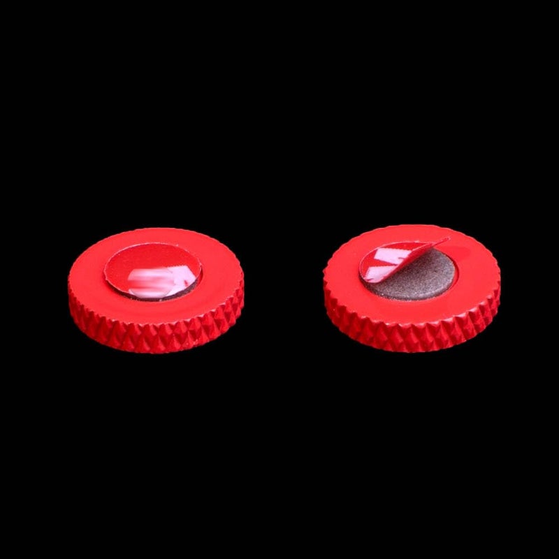 VKO Camera Soft Release Shutter Button Cap for ZV-1 ZV1 RX100M7 RX100M6 RX100M5 RX100M4 RX100M3 A6000 A6100 A6300 A6400 A7R A7S A7 Flat Surface Cameras Shutter Button Red(2 Pack) - Image 2